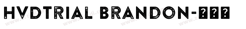 HvDTrial Brandon字体转换